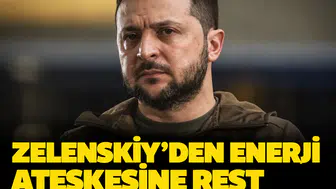 Zelenskiy'den enerji ateşkesine rest: 'Rus rafinerilerine saldırılar yeniden başlıyor'