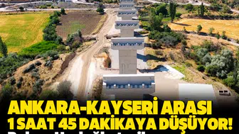 Ankara-Kayseri arası 1 saat 45 dakikaya düşüyor!: Bakan Uraloğlu tarih ve detayları verdi