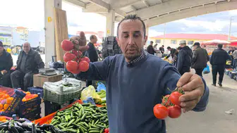 Mutfakların yangını pazara sıçradı: Domates 150 lirayı gördü, vatandaşın eli fileye gitmiyor