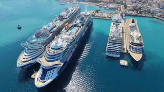 Kuşadası limanında dev hareketlilik: Bir günde 10 bini aşkın ziyaretçi akını