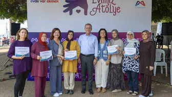 Mersin’de kadın emeği sertifikayla taçlandı