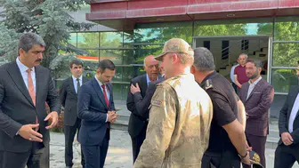 Erzurum protokolü Aşkale Çimento'yu ziyaret etti