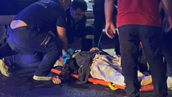 Mardin'de otomobilin çarptığı yaşlı kadın hastaneye kaldırıldı
