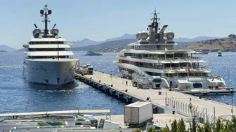Bodrum'da dev süper yatlara büyük yakıt ikmali yapıldı