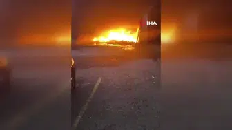 Zonguldak'ta boş binanın bodrum katında yangın çıktı