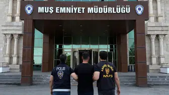 Muş’ta hapis cezası bulunan şahıs polis tarafından yakalandı