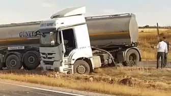 Siirt'te kontrol kaybı sonucu tır kazası: Sürücü hayatta