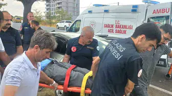 Elazığ'da trafik kazası: otomobil ağaca çarptı ve 4 kişi yaralandı