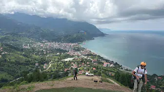 Artvin'de yamaç paraşütü heyecanı: Türkiye şampiyonası başladı