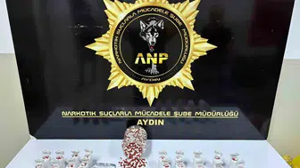 Aydın'da uyuşturucu operasyonunda büyük ele geçirme: 2 bin 456 sentetik ecza