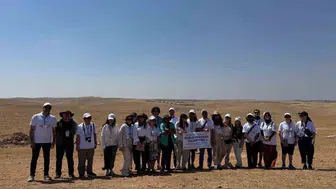 Şanlıurfa'da uluslararası gönüllülerle kültürel miras buluşması