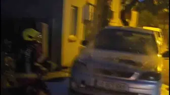Sındırgı'da bir otomobilde çıkan yangın paniğe neden oldu