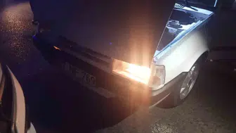 Alkollü sürücü drift yaparken polisten kaçamadı: Araç hararet yaptı