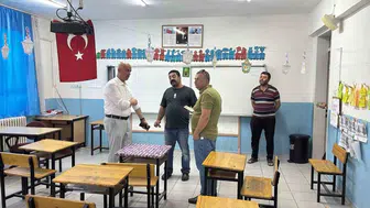 Bozdoğan'da okullar yeni döneme hazırlanıyor