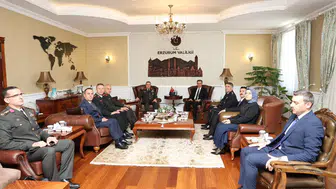 Genelkurmay Başkanı bayraktaroğlu, erzurum'da önemli temaslarda bulundu