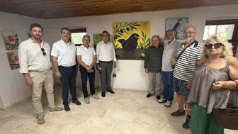 Kazdağları'nın kuşlarına selam duran sergi sanatseverlerle buluştu