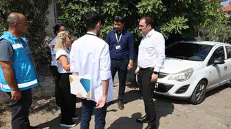 Karacasu'da evde sağlık hizmetleri vatandaşla buluşuyor