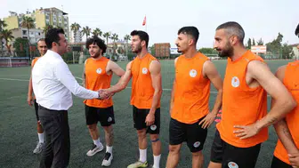 Akdeniz belediye spor yeni sezon öncesi moral kaynağı oldu