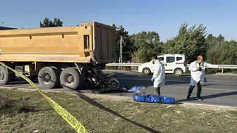 Sivas'ta motosiklet kazasında bir kişi hayatını kaybetti