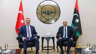 Dışişleri bakanı Hakan Fidan, Libya'da önemli bir görüşme gerçekleştirdi