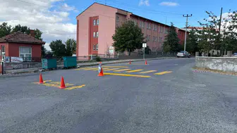 Tavşanlı'da okul çevresinde trafik güvenliği hamlesi