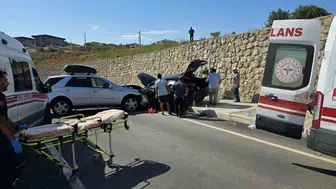 Yalova’da trafik kazası: 4 yaralı hastaneye kaldırıldı