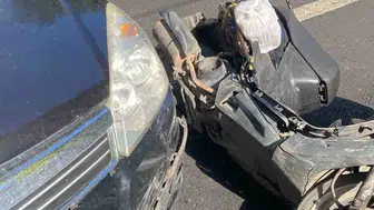 Karadeniz Ereğli'de yasak dönüş kazaya yol açtı: Motosiklet sürücüsü hastaneye kaldırıldı