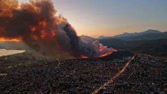 Fethiye'de yangın kontrol altına alındı, soğutma çalışmaları devam ediyor