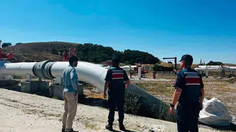 Bilecik'te NATO boru hattı ve su kaynaklarında denetim yapıldı