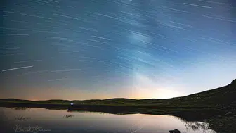 Van'da doğa fotoğrafçıları perseid meteor yağmurunu etkileyici karelerle belgeledi