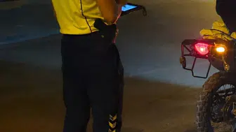 Gelibolu'da motosikletli denetimden kaçmaya çalışan sürücüye 320 bin TL ceza