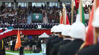 Cumhurbaşkanı Erdoğan mezuniyet töreninde gençlere hitap etti: Yeni sistemin kutup başlarından biri olacağız