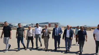 Gümüşhane-Bayburt havalimanı inşaatında son durum değerlendirildi