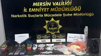 Mersin'de uyuşturucu operasyonunda iki kişi tutuklandı