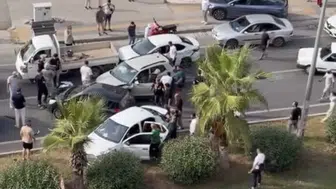 Mersin’de meydana gelen zincirleme trafik kazasında 3 kişi yaralandı