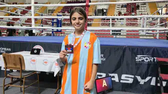 Kocasinan'dan Türk boksuna yeni bir yetenek: Belgin Ersoy