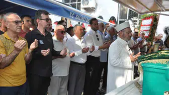 Manisa'daki gaz dolum tesisi patlamasında hayatını kaybeden tesis sahibi uğurlandı