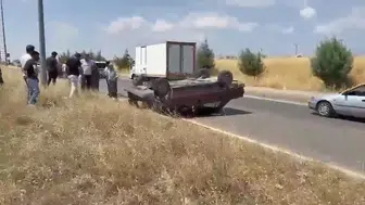 Adıyaman'da otomobil kazasında iki yaralı