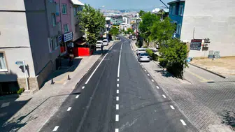 Bursa'nın Nilüfer ilçesinde Dumlupınar Caddesi modernleşti
