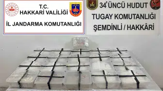 Hakkari'de uyuşturucu operasyonu: 16 kilo metamfetamin ele geçirildi
