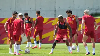 Galatasaray Göztepe maçı öncesi antrenmanlarını sürdürüyor