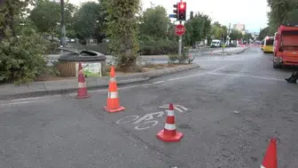 Beykoz'da triatlon etkinliği nedeniyle yollar kapatıldı