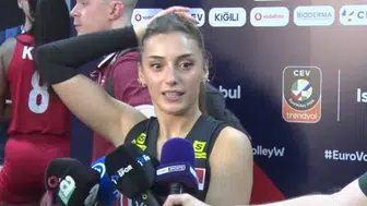 Eylül Akarçeşme Yatgın: Letonya galibiyeti motivasyonumuzu artırdı