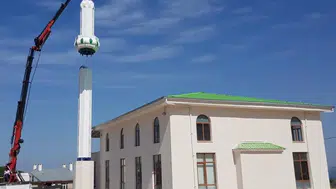 Deprem sonrası çelik minare üretimine başlayan emekli imam yeni bir meslek edindi