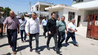 Beşikçi Huzurkent’te muhtarlar ve vatandaşlarla bir araya geldi