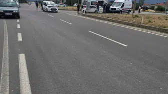 Isparta'da kavşakta meydana gelen kaza 5 yaralıyla sonuçlandı
