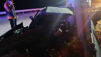 Afyonkarahisar'da otomobil kazasında hayatını kaybeden sürücünün acı hikayesi