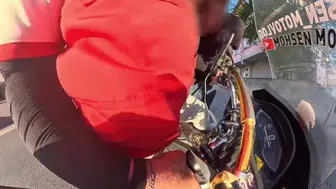 Motokuryeye saldıran sürücü, 'seni gebertirim' diyerek darp etti