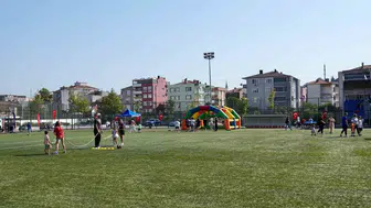 Balıkesir'deki gençlik ve spor festivali sporla dolu bir gün sundu