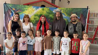 Aydın’da çocuklar için masal dünyası sahne aldı
